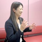 株式会社東奥日報サービス 東奥日報人材センター アウル 玉井様のインタビュー風景
